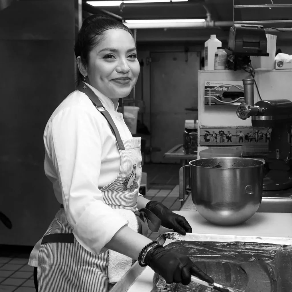 Meet our team: Glenda Amaya in the pastry kitchen