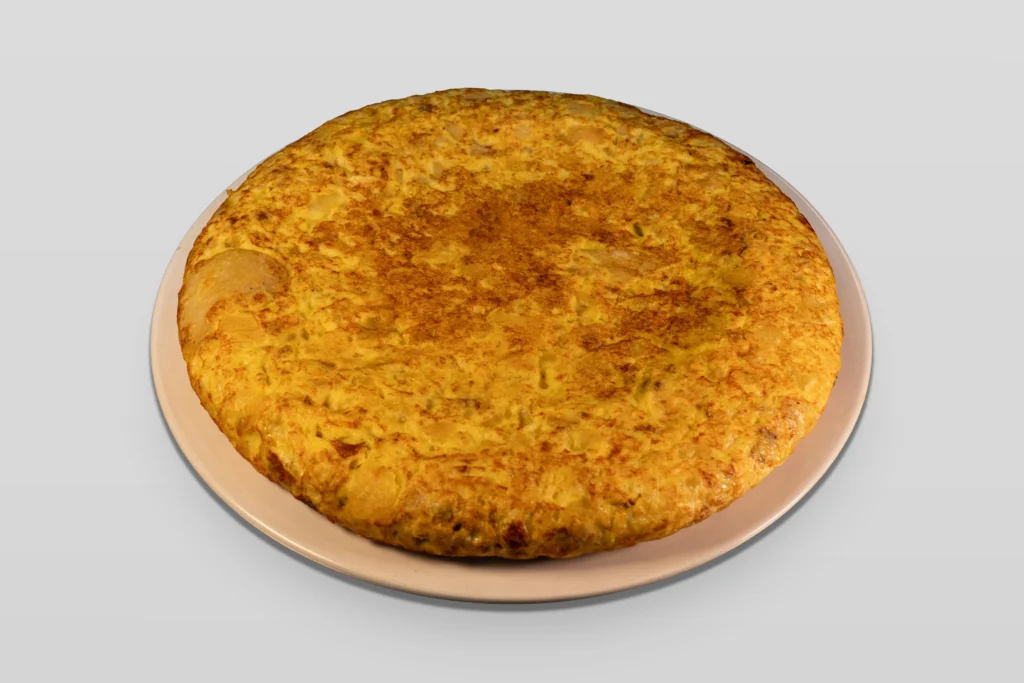 Catering: spanish potato omelet (tortilla de patatas)